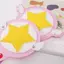 JCSYFAC Kawaii Cardcaptor Sakura Magic Wand Toy Card Case Bus Card Holder Cerberus Princess Hồng Ngôi Sao Dễ Thương Thanh Anime Đồ Chơi Mới