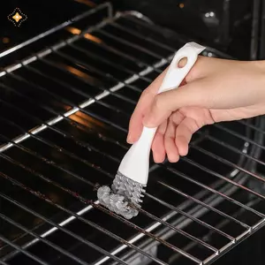 JCSYFAC 1 Dụng cụ làm sạch lồng chim, Dụng cụ loại bỏ chuồng chim, Bàn chải vệ sinh lồng vẹt Bàn chải bếp Nướng thịt Bàn chải làm sạch mới