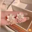 Hoa Ngọc Trai Phong Cách Rừng Phong Cách Mới Hợp Thời Trang Tươi Đẹp Độc Đáo Thiết Kế Bông Tai Sang Trọng Quà Tặng Mới