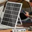 {BUDDI} Bảng sạc năng lượng mặt trời dung lượng cao với 4 cổng USB Sạc nhanh Cuộc phiêu lưu ngoài trời cần thiết {buddingenergy}