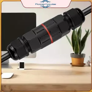 POWER 1 / 3 Đầu nối dây IP68 Đầu nối cáp chống nước Kết nối Qui 2 trong 2 ra 2 / 3 Pin Bộ chuyển đổi thiết bị đầu cuối điện.