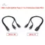 Bộ Chia Cáp USB C Loại C 1 Đến 2 Dây Cáp Nối Dài Cho Điện Thoại PC Máy Tính Bảng 15W 3A Bộ Chuyển Đổi Nguồn Dây Sạc Bộ Chuyển Đổi Dây mới