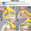 Thay thế đầu cây lau nhà 3 dây bông đầu vòng cho gia đình / công nghiệp / thương mại Refills