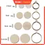 KIN DIY cho Cross Stitch Hoop Vòng Mini Thêu Vòng Tròn Bộ May Khung Cr