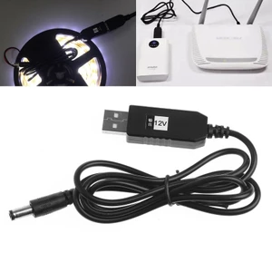 Cáp chuyển đổi USB sang 12V Cáp Chuyển Đổi Nguồn Điện USB, Chuyển Đổi 5V USB sang 12V/9V, tăng áp