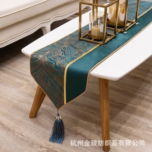 Cung Cấp Ánh Sáng Sang Trọng Bàn Chạy Đơn Giản Hiện Đại Bàn Vải Dải Bàn Cà Phê Khăn Trải Bàn Bắc Âu-Áo Giường Cao Cấp 26.5.20