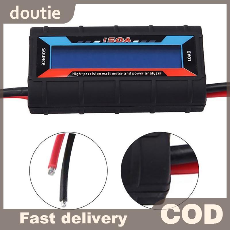 Doutie FT08 RC 150A Đồng hồ đo Watt chính xác cao Máy phân tích công suất Đèn nền LCD wattmeter VN