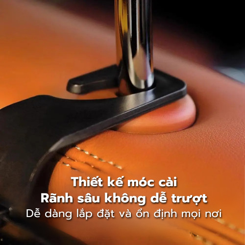 Hộp Đựng Đồ Treo Sau Ghế Ô Tô Đa Năng - Khay Đựng Điện Thoại, Móc Treo Túi Xách, Hộp Lưu Trữ Tiện Lợi Cho Xe Hơi
