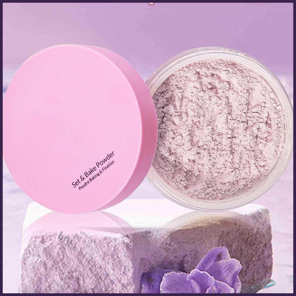 Beauty Setting Powder Matte Soft Makeup Powder Natural Light Highlighter Trang điểm du lịch ngoài trời hàng ngày ewoekvn