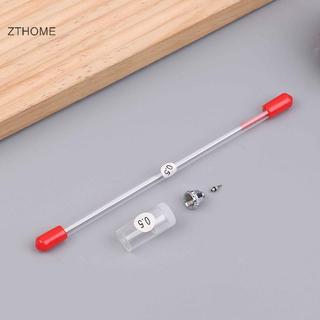 ZTHOME - Bộ phận thay thế airbrush gồm vòi phun và kim cọ đa kích thước (0,2 / 0,3 / 0,5 mm) và nắp vòi phun