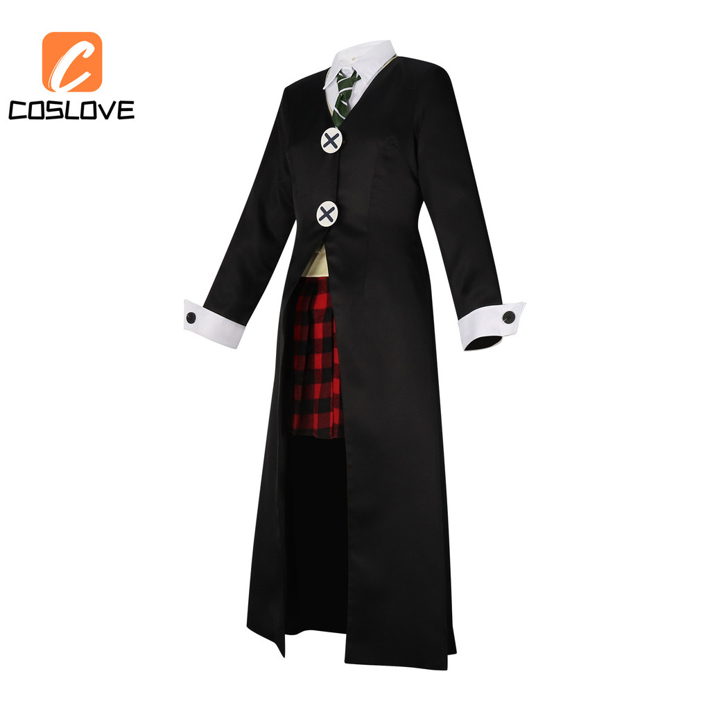 Trang Phục Cosplay Maka Soul Eater Hoàn Chỉnh, Dành Cho Nữ, Màu Đen, Phù Hợp Tiệc Giáng Sinh
