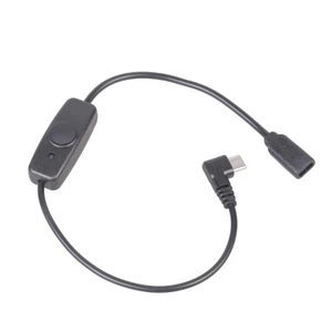 Cáp sạc BTM Blue Indicator Light Type C uốn cong 90 độ để sử dụng không gian bó sát