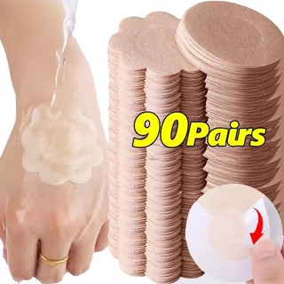 Miếng dán núm vú tạm thời 30/60/90pcs - thoáng khí - phù hợp cho bikini, đám cưới và khiêu vũ