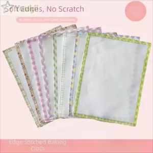 Vải nướng hạt Perler YUUKII, Giấy chống nóng hạt Perler được khâu cạnh thủ công, Quà tặng Phụ kiện đồ chơi DIY Thảm sắt trong suốt cho hạt Perler ảnh