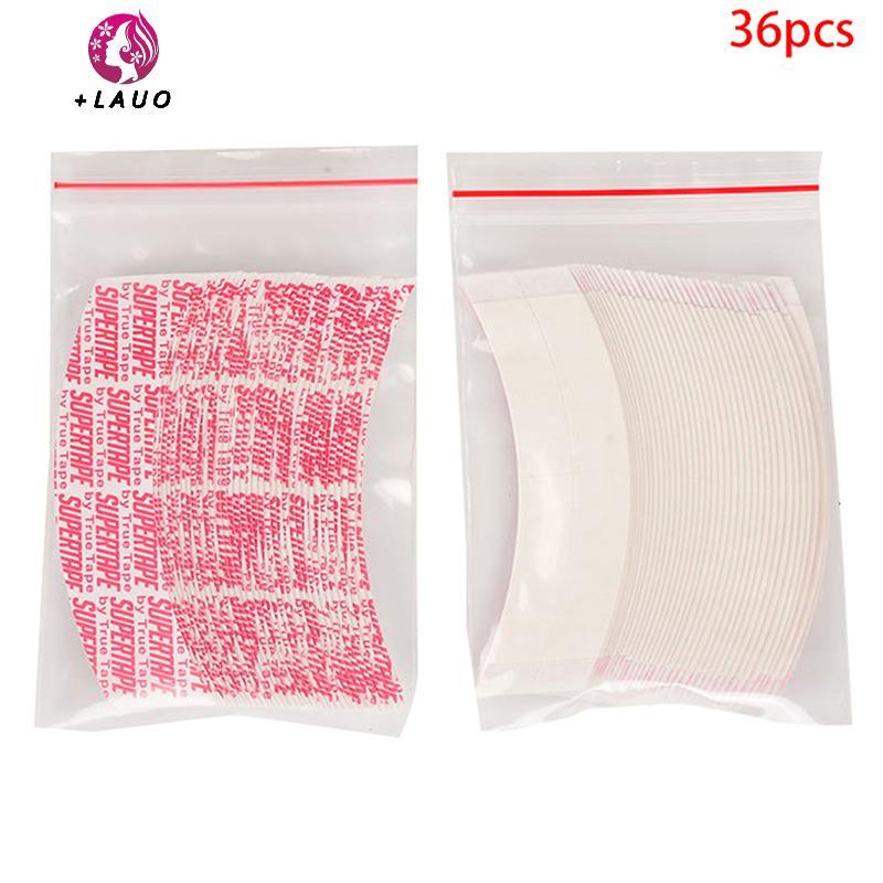 Springevenstar 36 Cái / gói Băng Ren Chống Thấm Nước Tóc Giả Băng Keo Đôi Cho Toupee / Tóc Giả Ren Springevenstar