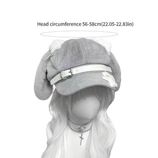 Mũ NCE Newsboy vải mềm, phong cách Otaku ngọt ngào - phụ kiện mùa đông