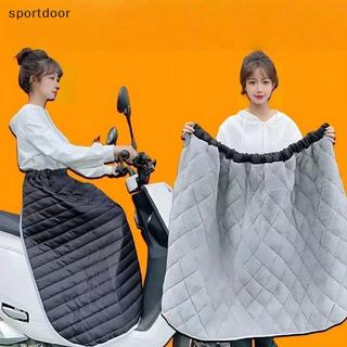 [sportoutdoor] 1 Cái Bảo Vệ Chân Chống Gió Ấm Áp Lông Cừu Dày Xe Điện Gió Váy Dài Đến Đầu Gối Cho Xe Đạp Điện [out]