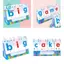 Gamchiano Tập Đi Phonics Bảng Chữ Cái Flashcards Từ Chính tả Trò Chơi Tiếng Anh Phonics Thẻ Để Bàn Lịch Cho Bé Trai Bé Gái Trẻ Em 3 4 5 6 Tuổi Trẻ Em