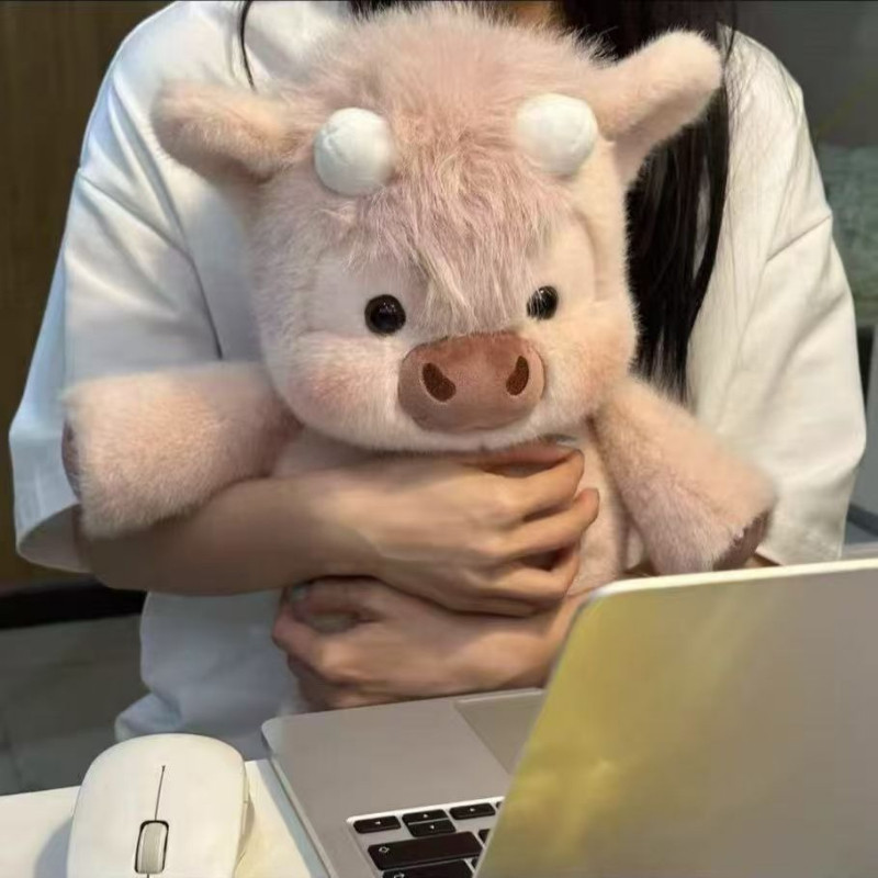 Gấu Bông Bò Sữa Chạy 45cm – Lông Mềm Mịn, đáng Yêu, Làm Quà Tặng Cho Bé Trai Và Bé Gái, Trang Trí Phòng Vui Nhộn