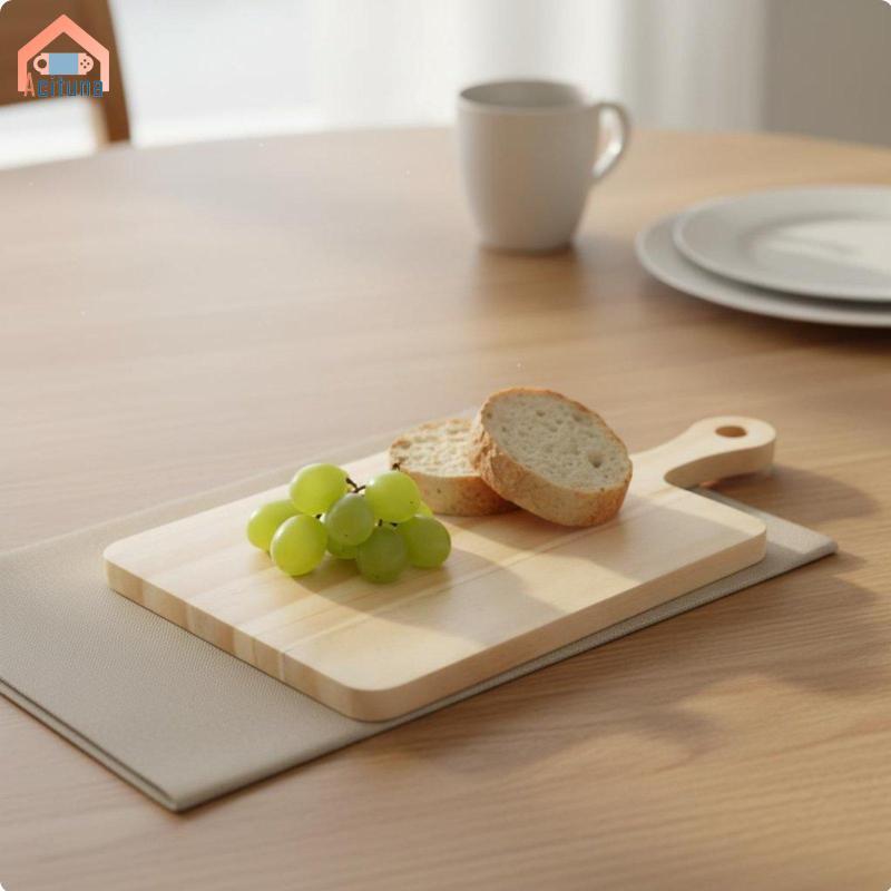 Thớt Gỗ Mini DIY Project Handle Slicing Board Đa Năng Mini Bằng Gỗ Phục Vụ Mái Chèo Cho Thủ Công, Bàn Ăn, Tiệc