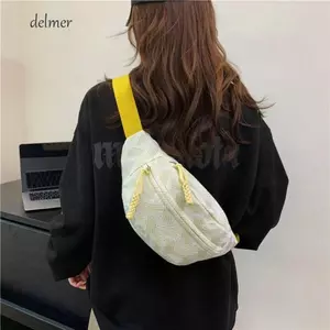 Túi đeo ngực dải DELMER, Túi nửa mặt trăng Fanny Packs Túi chuối, Túi đeo chéo di động Capcity lớn Phong cách Hàn Quốc Túi đeo thắt lưng nam