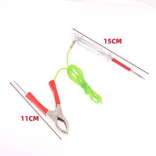 [E.G-t] Đèn thử nghiệm 6-24V sáng tạo và thiết thực với đầu dò kép Kẹp cá sấu dây chống đông 47 Inch Máy kiểm tra mạch LED ô tô mới