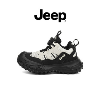 JEEP Phong Cách Mới Vừa Lớn Trẻ Em Giày Chạy Bộ Xuân Hè Thoáng Khí Bé Trai Bé Gái Ngoài Trời Nhẹ Phù Hợp Với Giày Thể Thao