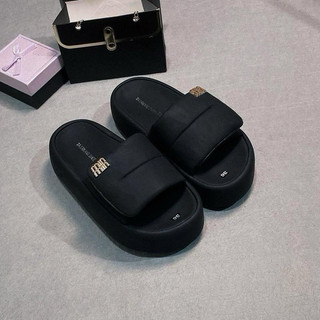 Dép Nữ IGU Quai Dán Bản To Tiện Lợi Thoải Mái Đế Cao 5cm Tăng Chiều Cao Chống Trơn