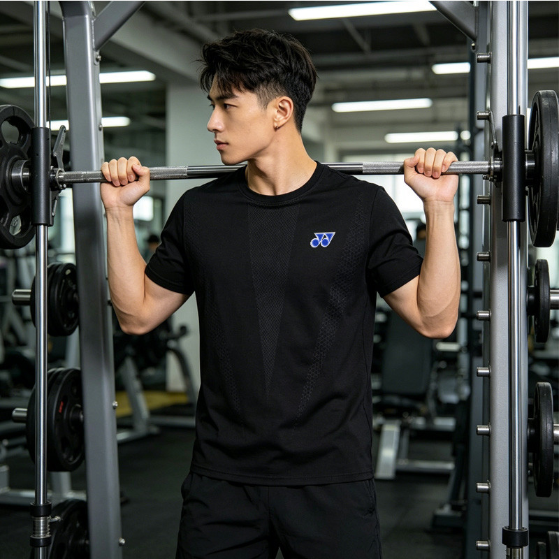 Áo thun ngắn tay in hình Yonex 3D có hiệu ứng giảm nhẹ ba chiều áo thể thao cầu lông