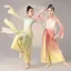 💕Chỗ💕 Váy Khiêu Vũ Chuyển Sắc Cổ Điển Bằng Lụa Trang Phục Bé Gái 3-12 Tuổi Mới Lạ Công Chúa Vải Tuyn