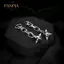 PNPIA- Gothic Spike Ball Hoop Dangle Chain Bông tai Punk Tuyên bố Charm Thả Bông tai