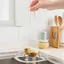 Kệ lọc bồn rửa DAYBREAK, Bộ lọc bồn rửa hình tam giác chống khối, Cốc hút đa chức năng Túi lọc bồn rửa nhà bếp Phụ kiện nhà bếp