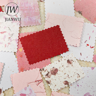 JIANWU Lost Letter Paper Series Vintage Họa Tiết Phong Cảnh Cắt Dán Sổ Lưu Niệm Chất Liệu Giấy Sáng Tạo DIY Rác Tạp Chí Văn Phòng Phẩm