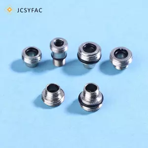 JCSYFAC 1 Thay Thế Đồng Hồ Bằng Thép Không Gỉ Vỏ Vương Miện Ống Cho Chống Thấm Nước Đồng Hồ Phụ Kiện Ống Clo Dự Phòng Mới
