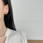 Bông tai nữ đa năng in họa tiết da báo đen dễ thương phong cách cổ điển