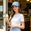 Mũ bóng chày ngỗng trắng PYCOU, Mũ Trucker thoáng khí mùa hè, Mũ Snapback thông thường có thể điều chỉnh thời trang Unisex