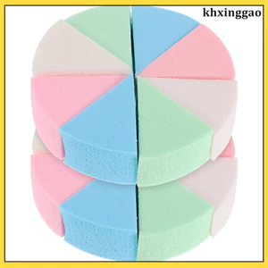 Dụng cụ trang điểm Bọt biển pha trộn mặt cho kem nền Puff Contouring Applicator Wedges khxinggao