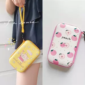 Dễ Thương Đào Di Động Tổ Chức Du Lịch Túi Bảo Quản Cáp Tiện Ích Tổ Chức Điện Tử Chống Thấm Nước
