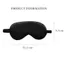 CATMALLER88 Sleep, Polyester Thoáng Khí Total Blackout Eye Cover, Dây Đeo Che Bóng Giấc Ngủ Chuyên Nghiệp Có Thể Điều Chỉnh Đa Màu Mô Phỏng Mắt Tơ Nhà
