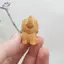 HFTOY Tượng voi bằng gỗ được chạm khắc bằng tay Tượng voi dễ thương Trang trí trang trí tại nhà Trang trí máy tính để bàn Trang trí ô tô ~