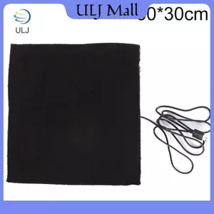 ULJ Lớn 30 x 30cm USB Ấm Sợi Carbon Làm Nóng Miếng Lót Jaet Áo Vest.