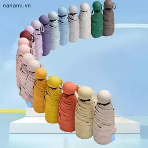 Ô Mini Siêu Nhẹ Ô Chống Nắng Ô Gấp Chống Tia UV Gấp Ô Nhỏ Ô Gấp Lưới Gấp [VN]