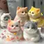 VFZ Taba Mèo Mập Dễ Thương Mèo Cam Sang Trọng Mềm Mại Stiy Girl Trẻ Em Quà Tặng Sinh Nhật Fidget Squishy Đồ Chơi Đồ Trang Trí Thú Cưng Quà Tặng OTE