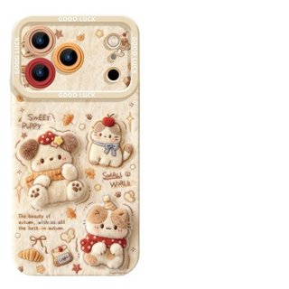 Bầu Không Khí Giáng Sinh Thích Hợp Cho 17 Vỏ Điện Thoại iphone16 Phong Cách Mới pro Dễ Thương 15 Hoạt Hình max Nữ 14