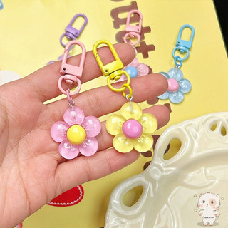 【Chamvn】mặt dây chuyền đa năng cho điện thoại. móc chìa khóa điện thoại dễ thương Móc khóa balo hình hoa bằng nhựa