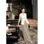SET VÁY THỜI TRANG CAO CẤP- ÁO VEST CỘC TAY PHÁ CÁCH THỜI THƯỢNG- Chic Soirée