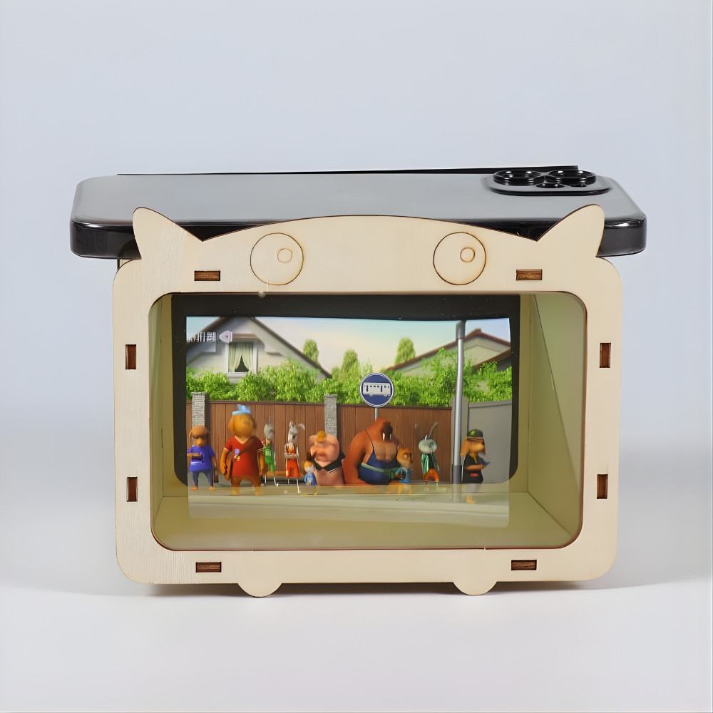 Hộp Chiếu Phim Hologram 3D Cho Bé, Tạo Hiệu Ứng Sống Động An Toàn Cho Bé DINO