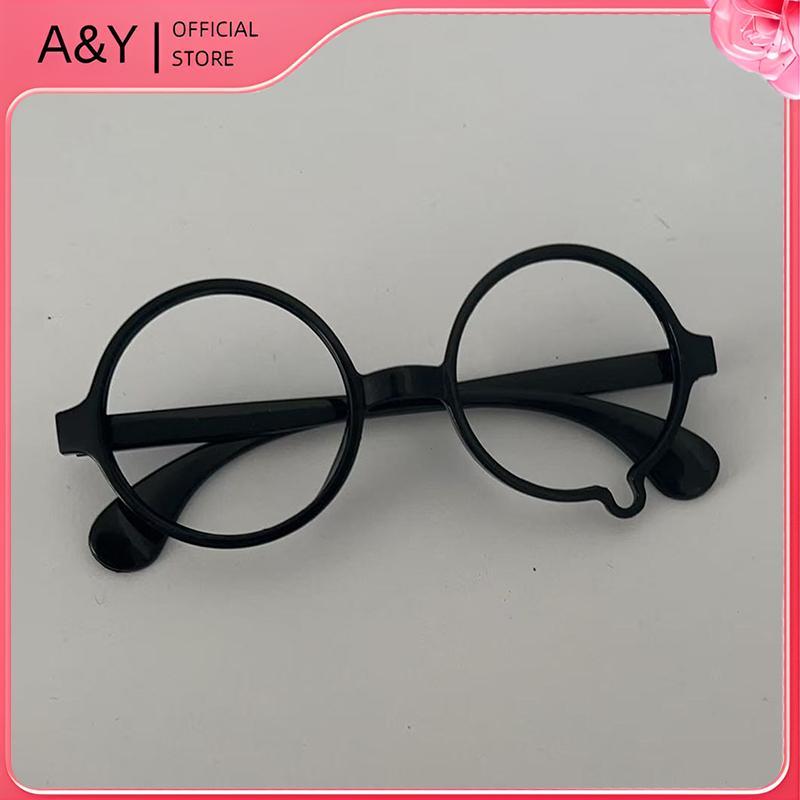 A & Y Anime Y2K Cosplay Kính Không Ống Kính Unisex - Giọt Nước Mắt Trang Điểm và Phụ Kiện