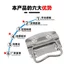 AW Anwang Tay Cầm Gấp Dày 202-304 Tay Cầm Vòng Hộp Thép Không Gỉ Tay Cầm Di Động Hộp Gỗ Tay Cầm Vòng UDSD