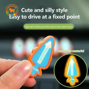 CANAMEK Hướng dẫn hỗ trợ đỗ xe căn chỉnh bánh xe ô tô Bút đánh dấu phản quang cho vị trí nhà để xe ban đêm trong suốt CSF